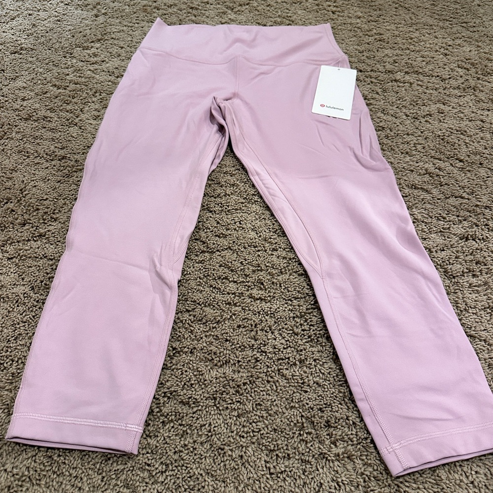 Pale pink lululemon athletica align leggings nwt
